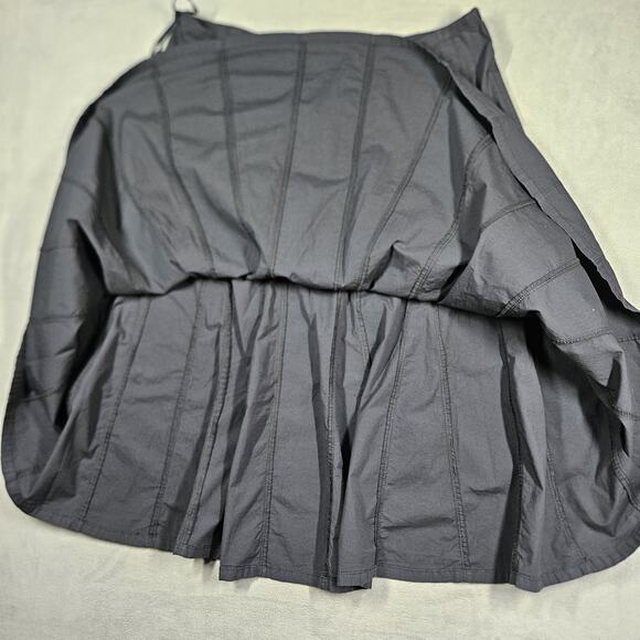 INC Skirt Size 20W Flare A Line Black Classic Minimalist Goth Western Church - Picture 9 of 13